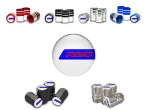 Rays Rim Valve Caps for SUVs Limited Edition